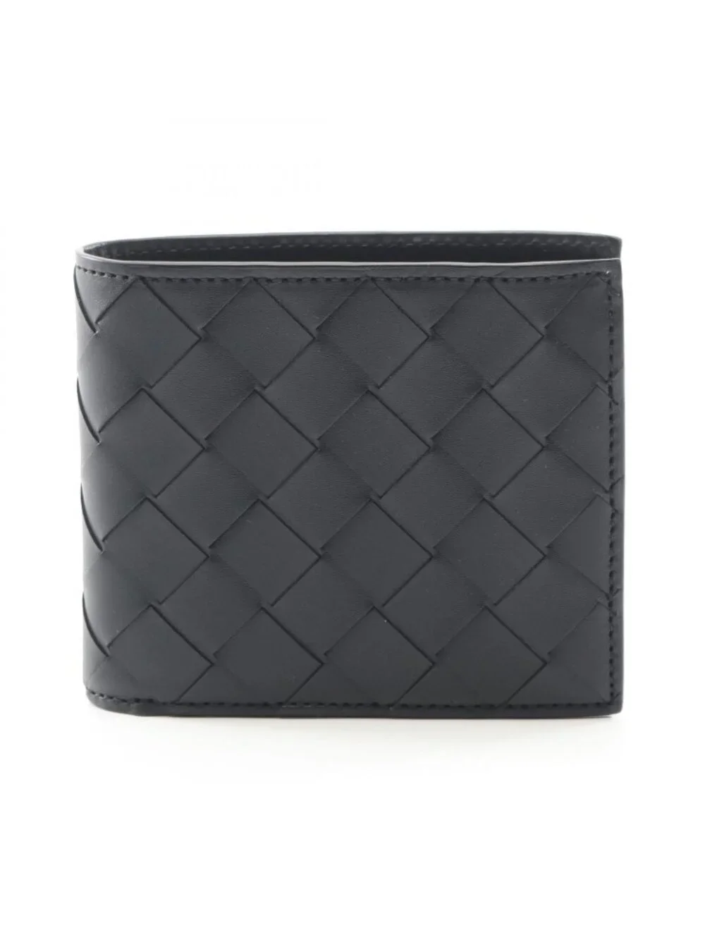 Bottega Veneta Bifold Wallet Intrecciato Leather